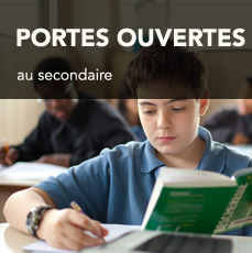 Portes ouvertes au secondaire Portes ouvertes au secondaire